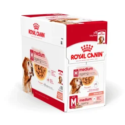 Royal Canin Koiran Märkäruoka Ja Makkarat|Senioriruoka*Medium Ageing Wet 10 x 140 g