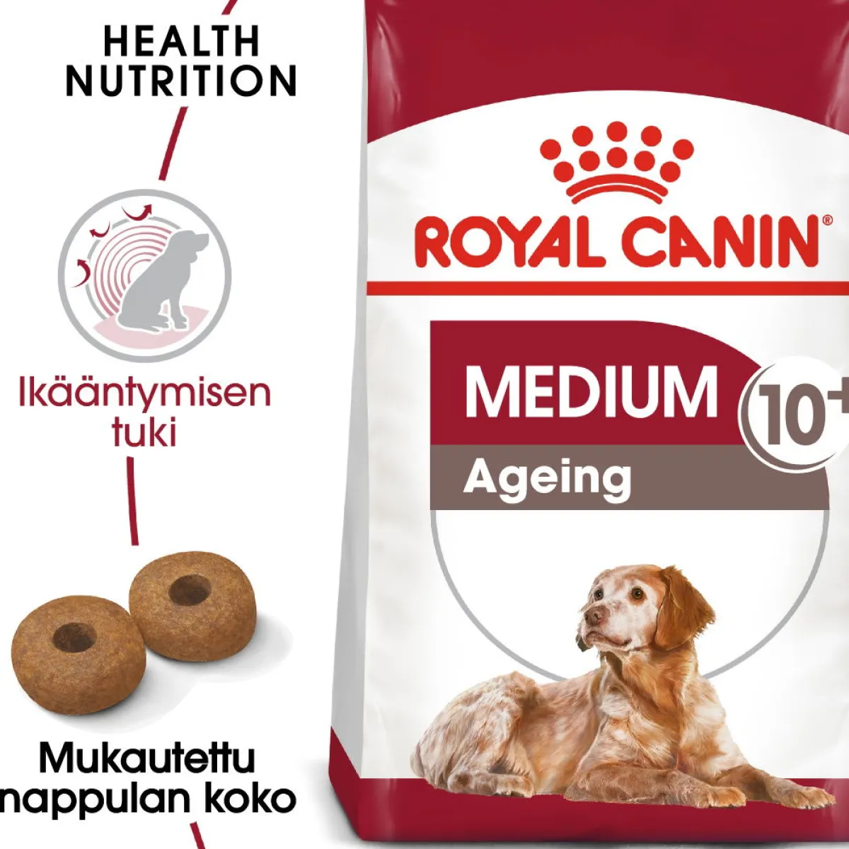 Royal Canin Koiran Kuivaruoka*Medium Ageing 10+ 2 x 15kg