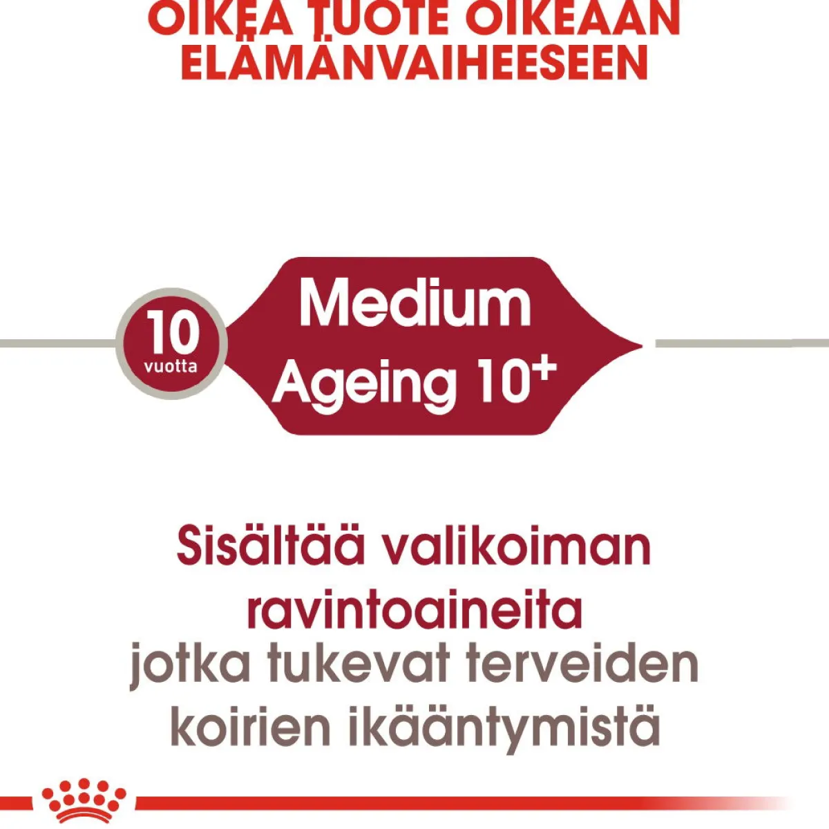 Royal Canin Koiran Kuivaruoka*Medium Ageing 10+ 2 x 15kg