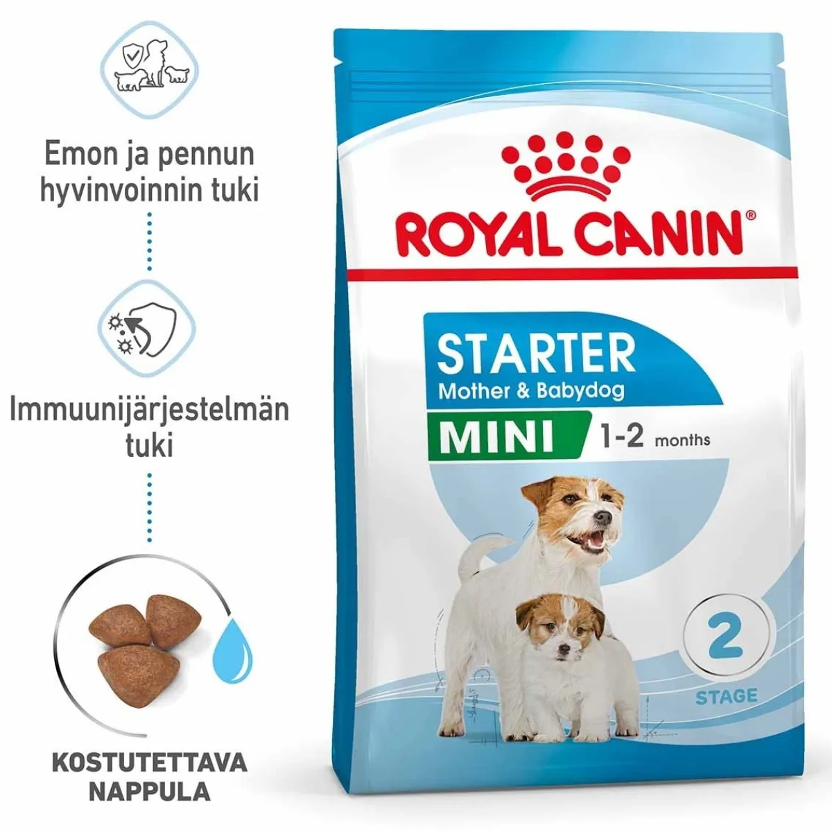 Royal Canin Penturuoka|Koiran Kuivaruoka*Mini Starter