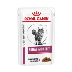 Royal Canin Veterinary Diets Kissan Erikoisruoka|Kissan Munuaisten Vajaatoiminta*Royal Canin Renal Cat Beef wet, 12 x 85 g