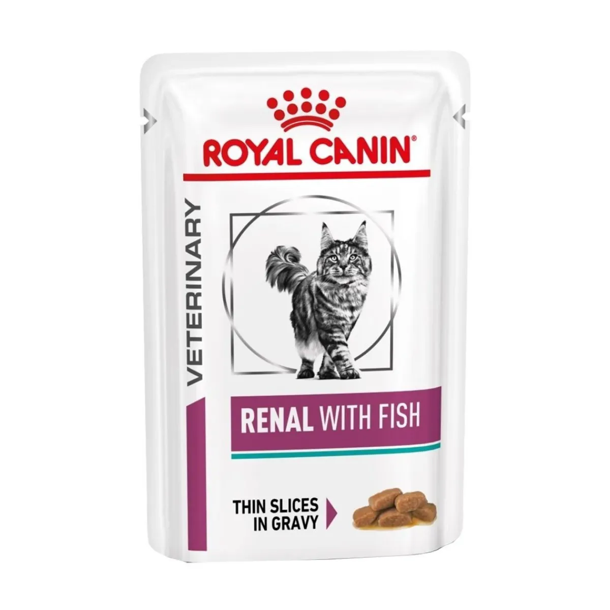 Royal Canin Veterinary Diets Kissan Erikoisruoka|Kissan Munuaisten Vajaatoiminta*Royal Canin Renal Cat Fish 12 x 85 g