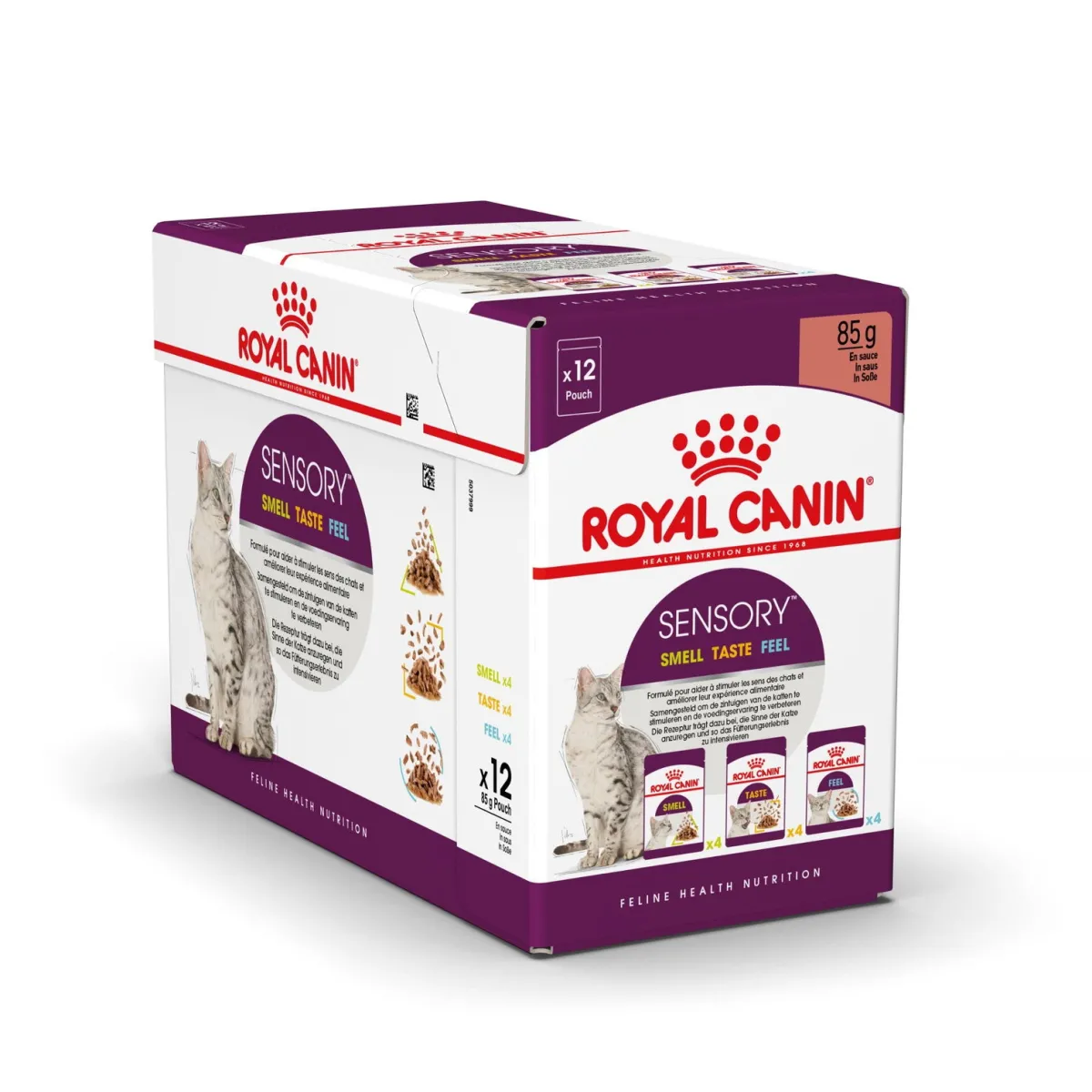 Royal Canin Kissan Märkäruoka*Sensory Mixed box Gravy, 12x85g