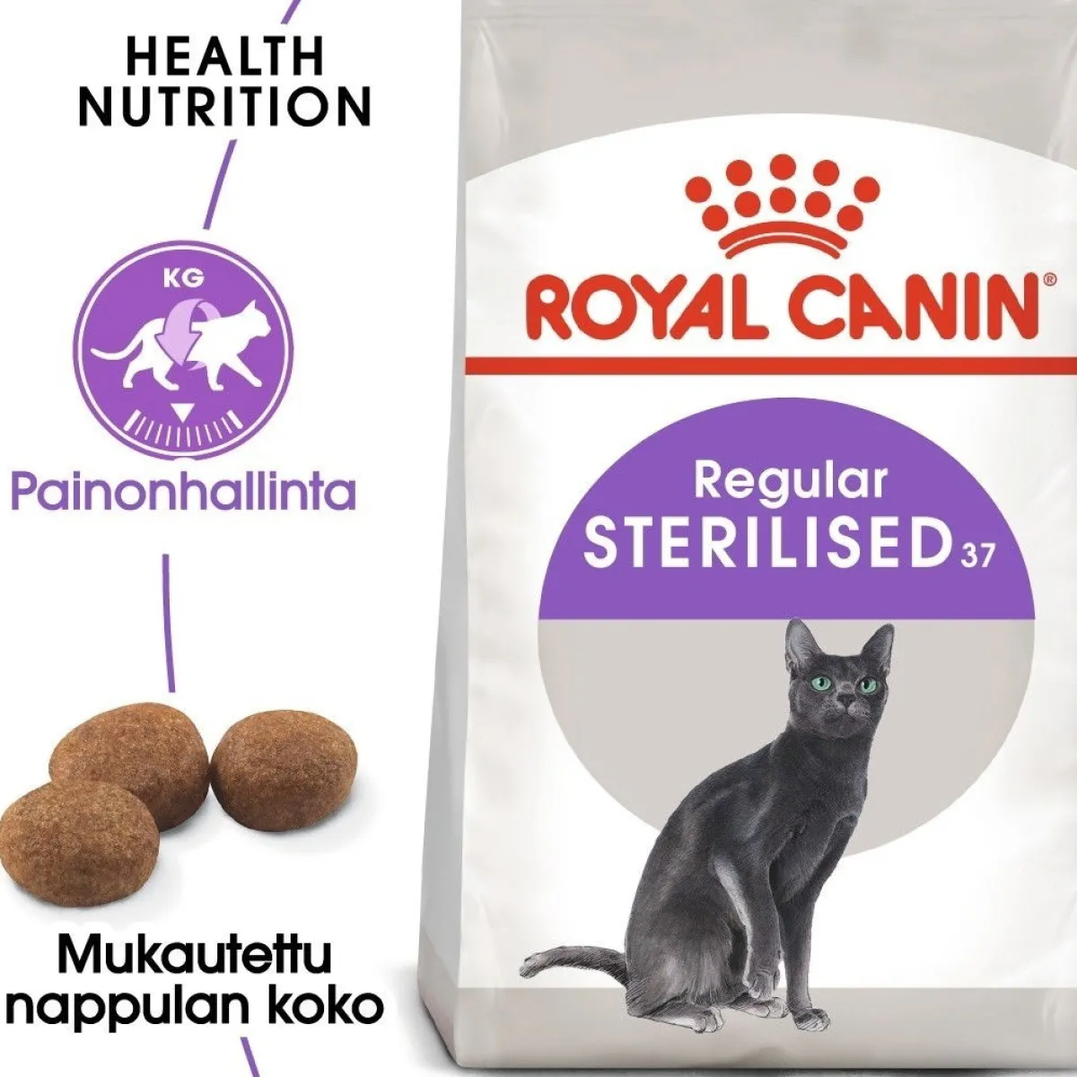 Royal Canin Kissan Kuivaruoka|Kissan Erikoisruoat*Sterilised
