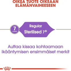 Royal Canin Seniorikissan Ruoka|Seniorikissan Ruoka*Sterilised 7+