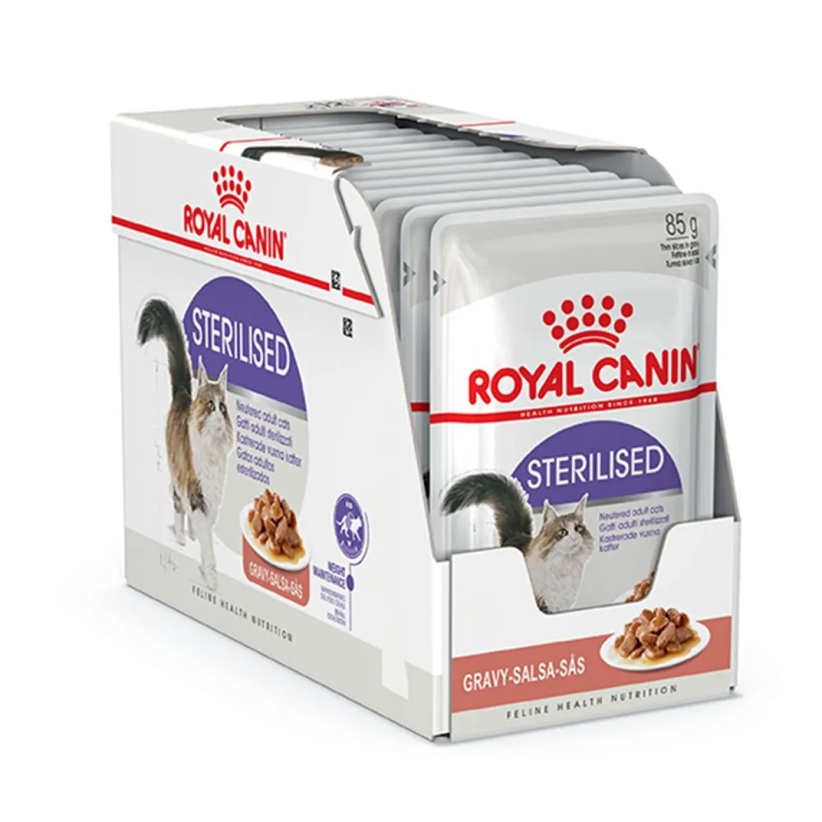 Royal Canin Kissan Märkäruoka*Sterilised Gravy 85g, 48-pack