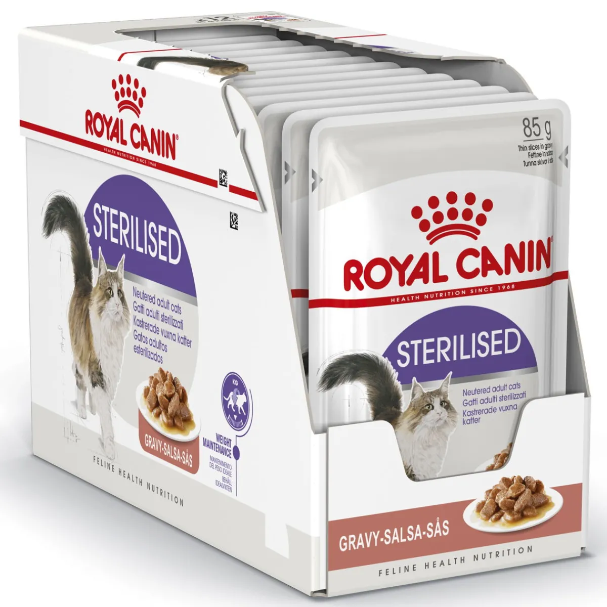 Royal Canin Kissan Märkäruoka*Sterilised Gravy 85g, 48-pack