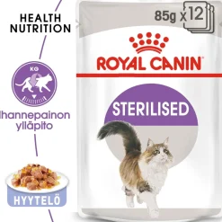 Royal Canin Kissan Märkäruoka|Kissan Erikoisruoat*Sterilised Jelly, 12x85g