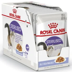 Royal Canin Kissan Märkäruoka|Kissan Erikoisruoat*Sterilised Jelly, 12x85g