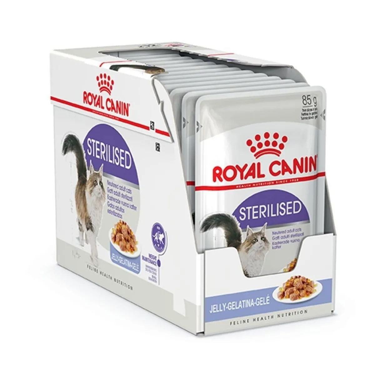 Royal Canin Kissan Märkäruoka*Sterilised Jelly 85g, 48-pack