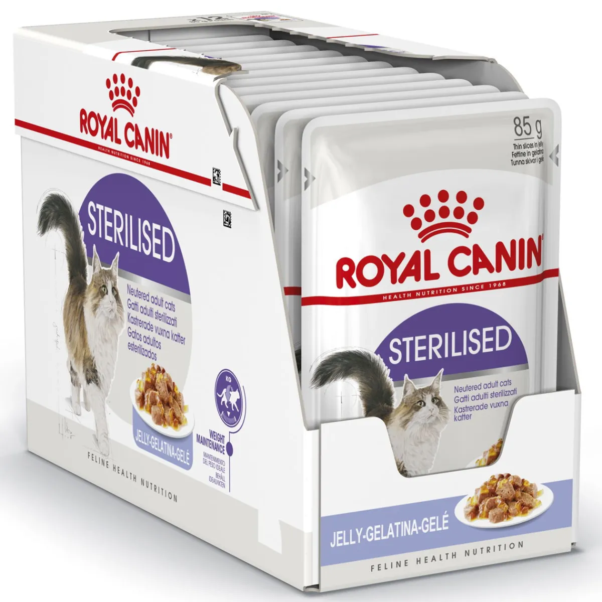 Royal Canin Kissan Märkäruoka*Sterilised Jelly 85g, 48-pack
