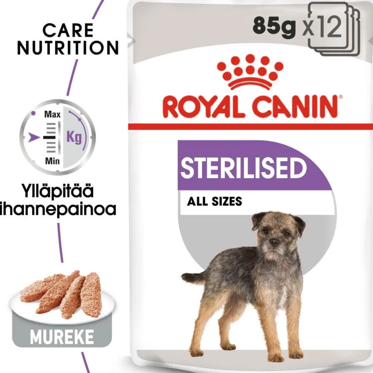 Royal Canin Koiranruoat Erityistapeisiin|Koiran Märkäruoka Ja Makkarat*Sterilised wet 12 x 85 g
