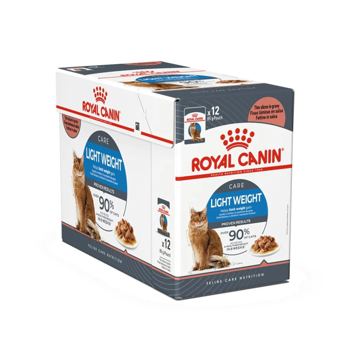 Royal Canin Kissan Märkäruoka*Ultra Light Gravy 85g, 48-pack