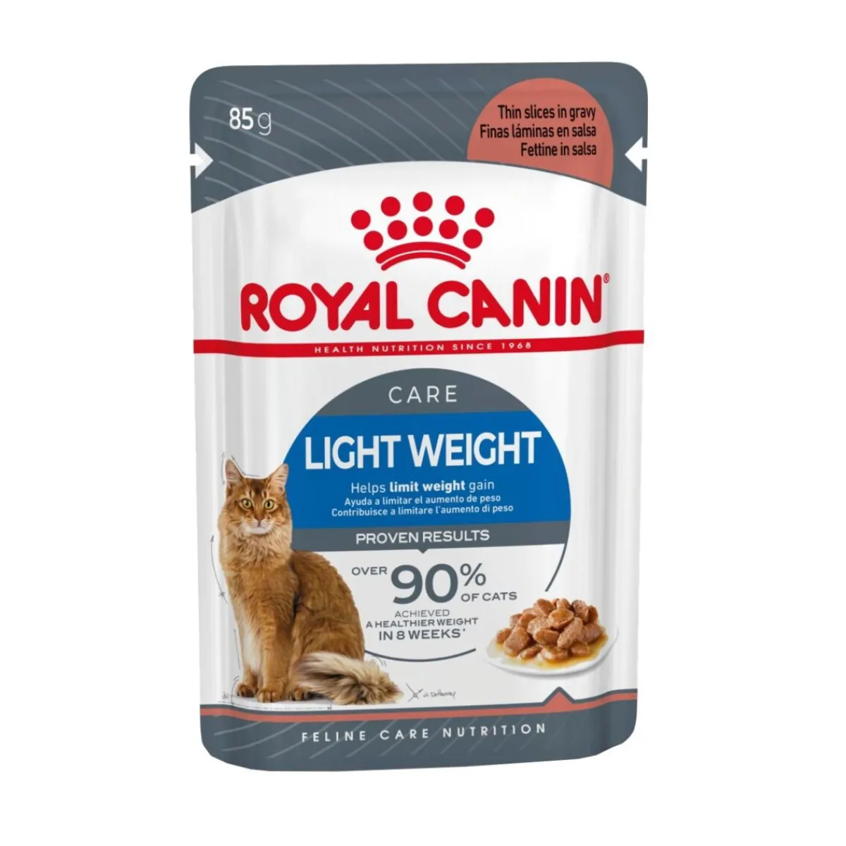 Royal Canin Kissan Märkäruoka*Ultra Light Gravy 85g, 48-pack