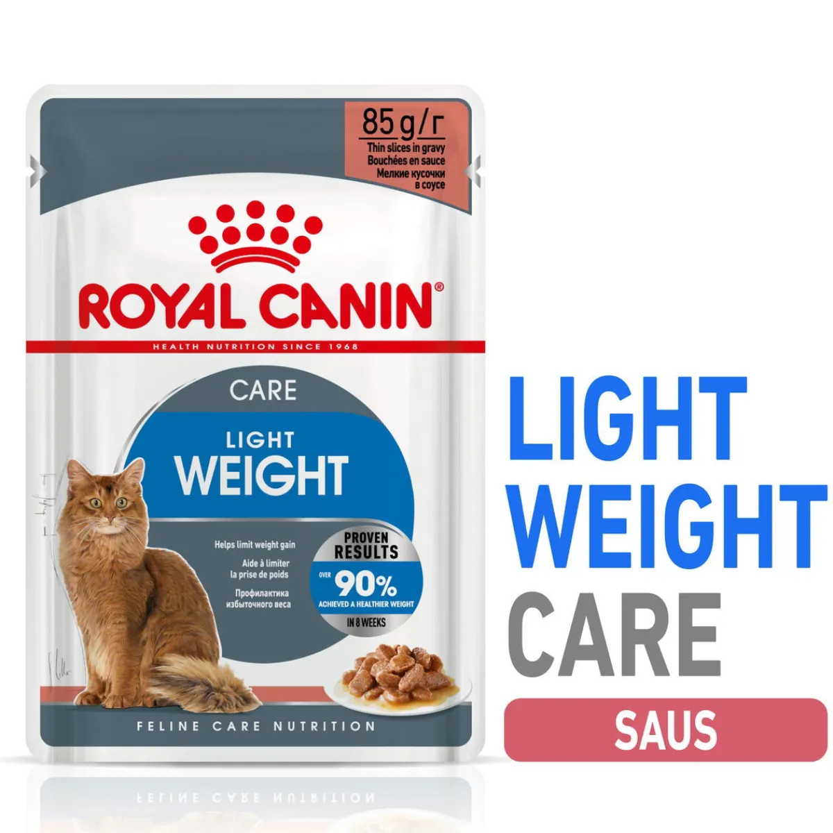 Royal Canin Kissan Märkäruoka*Ultra Light Gravy 85g, 48-pack