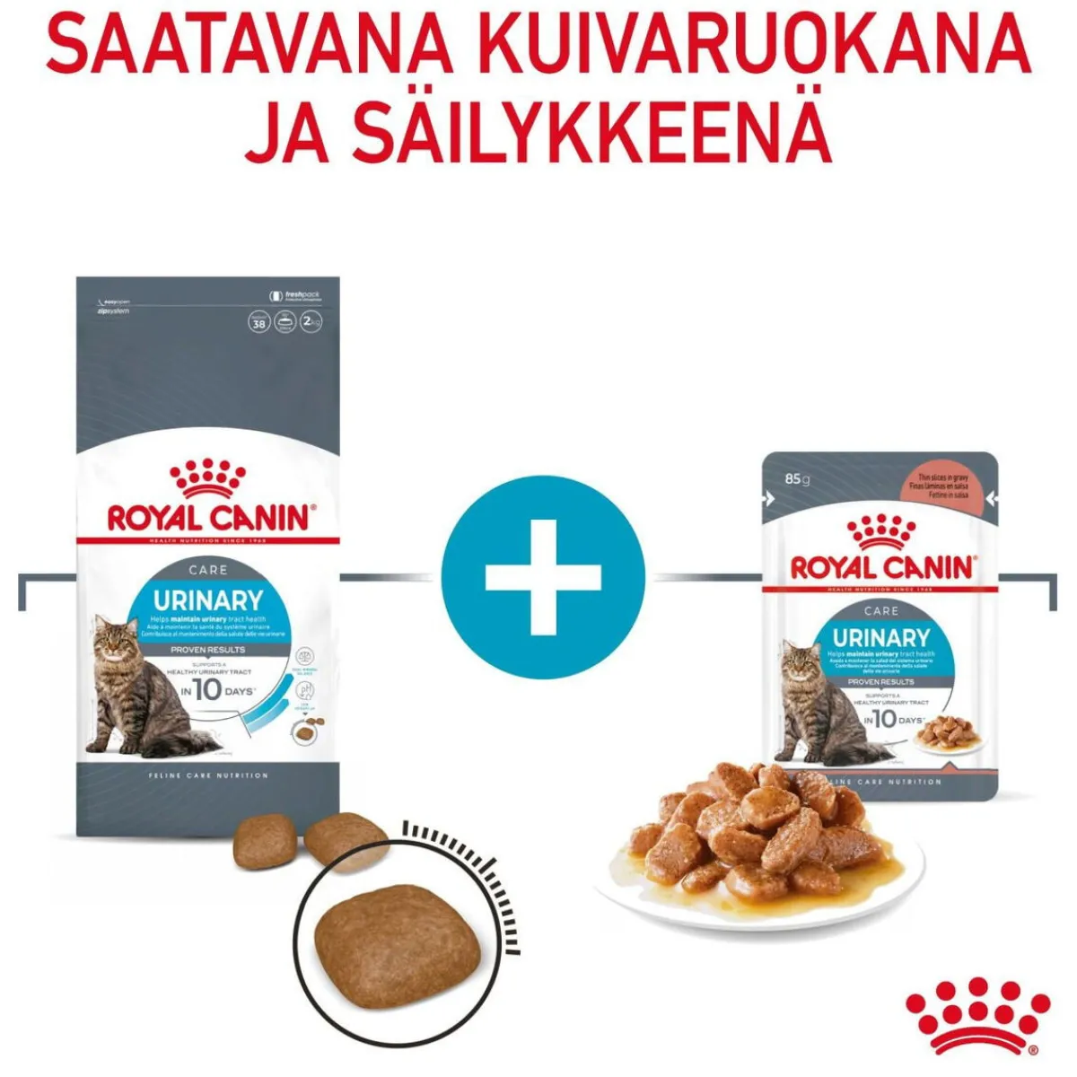 Royal Canin Kissan Märkäruoka|Kissan Erikoisruoat*Urinary Care Gravy 12x85g