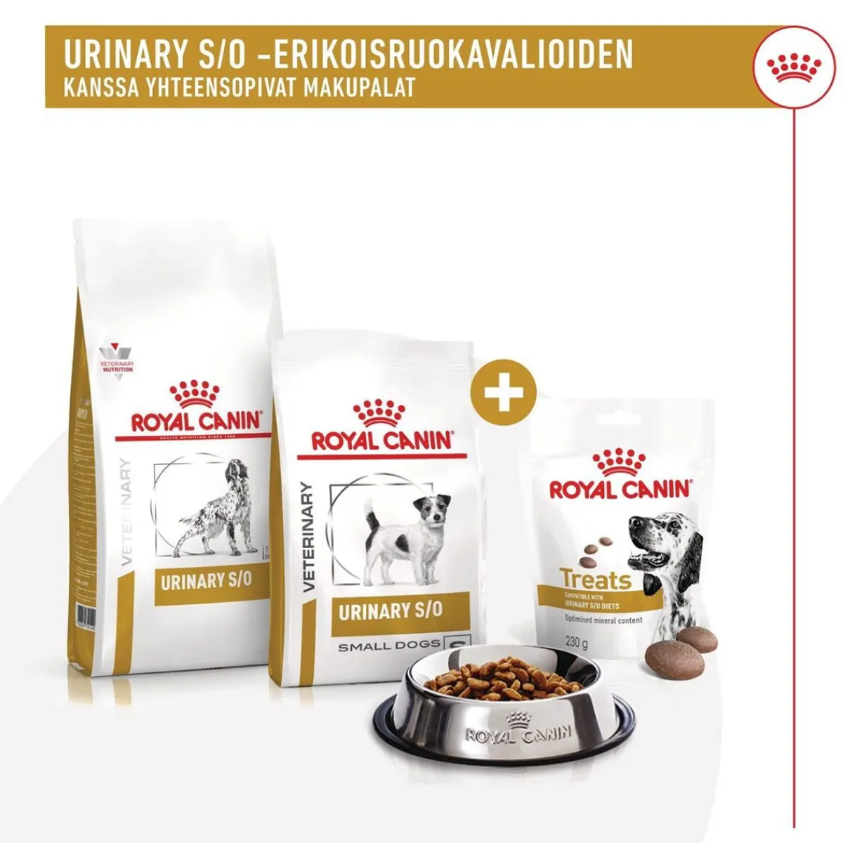 Royal Canin Veterinary Diets Koiran Virtsatievaivat|Koiran Eläinlääkäriruoka*Royal Canin Urinary Treats 230 g