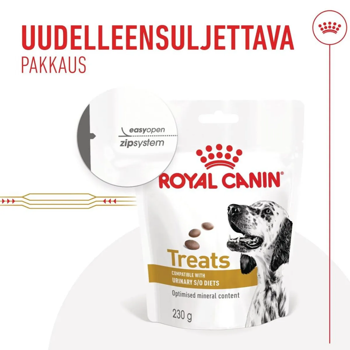 Royal Canin Veterinary Diets Koiran Virtsatievaivat|Koiran Eläinlääkäriruoka*Royal Canin Urinary Treats 230 g