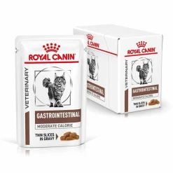 Royal Canin Veterinary Diets Kissan Suolistosairaudet|Kissan Erikoisruoka*Cat Gastrointestinal Moderate Calorie wet 12x85g