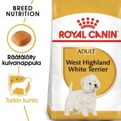 Royal Canin Koiran Kuivaruoka|Tarjoukset Koirille*West Highland White Terrier