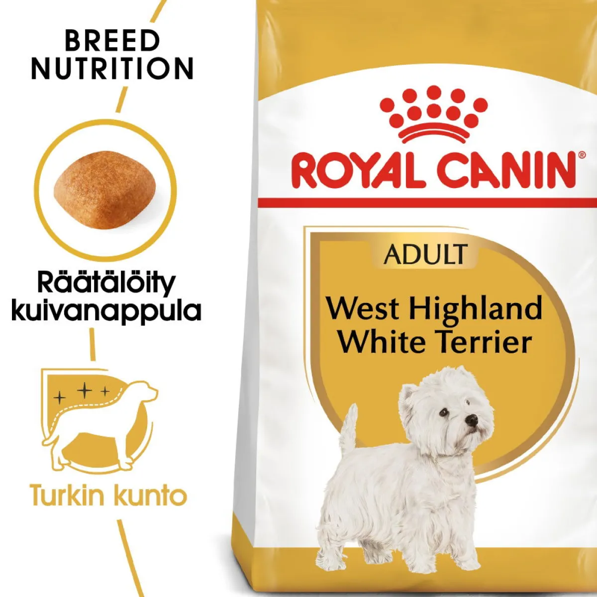 Royal Canin Koiran Kuivaruoka|Tarjoukset Koirille*West Highland White Terrier
