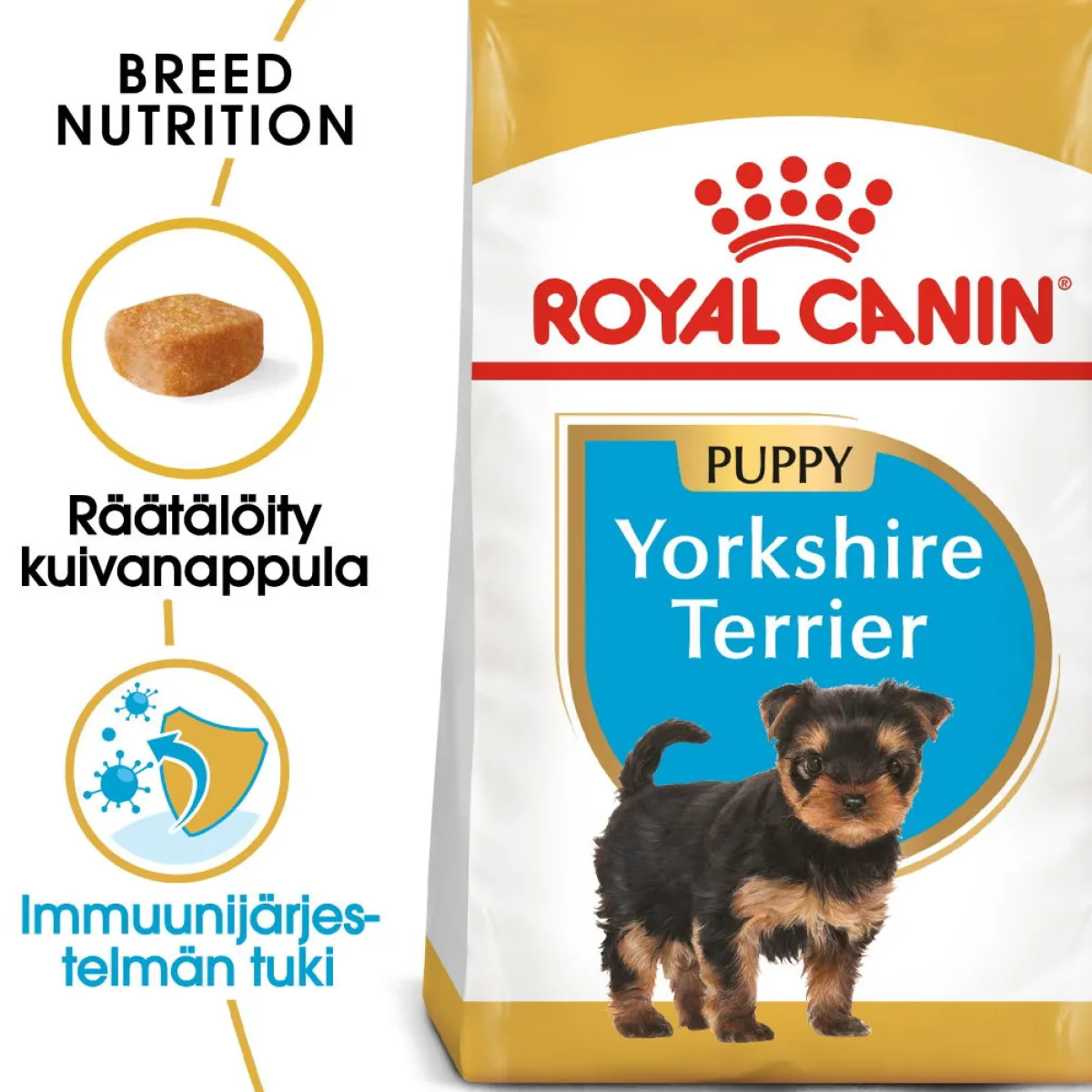 Royal Canin Penturuoka|Koiran Kuivaruoka*Yorkshire Terrier Puppy 1,5 kg