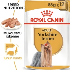 Royal Canin Tarjoukset Koirille|Koiran Märkäruoka Ja Makkarat*Yorkshire Wet 12 x 85 g