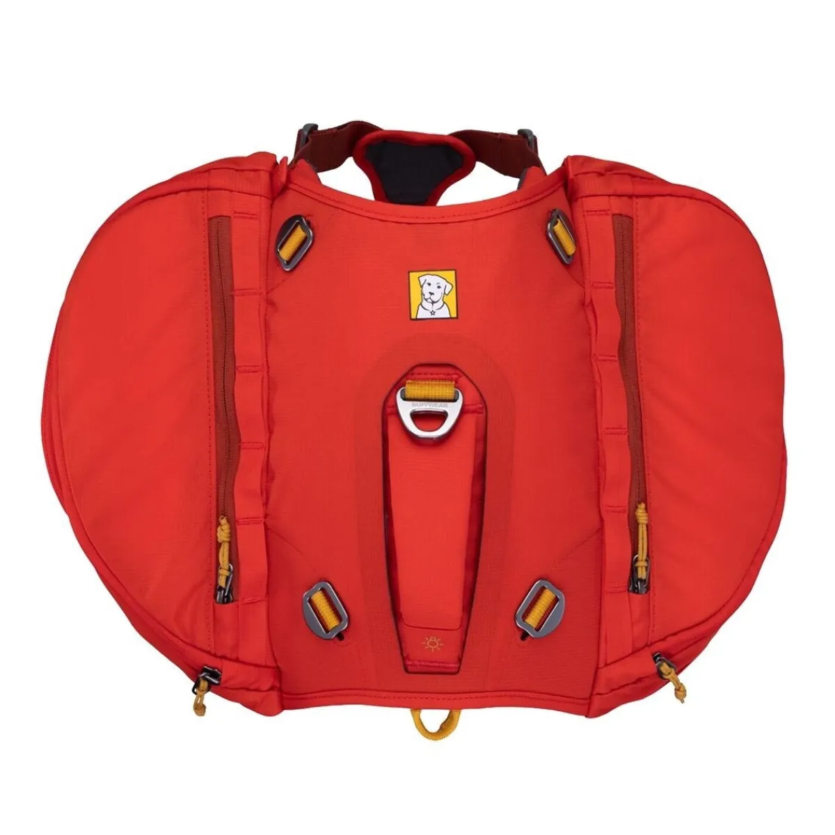 RuffWear Koiran Reput|Retkeily*koiran reppu Palisades Pack, punainen