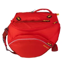 RuffWear Koiran Reput|Retkeily*koiran reppu Palisades Pack, punainen