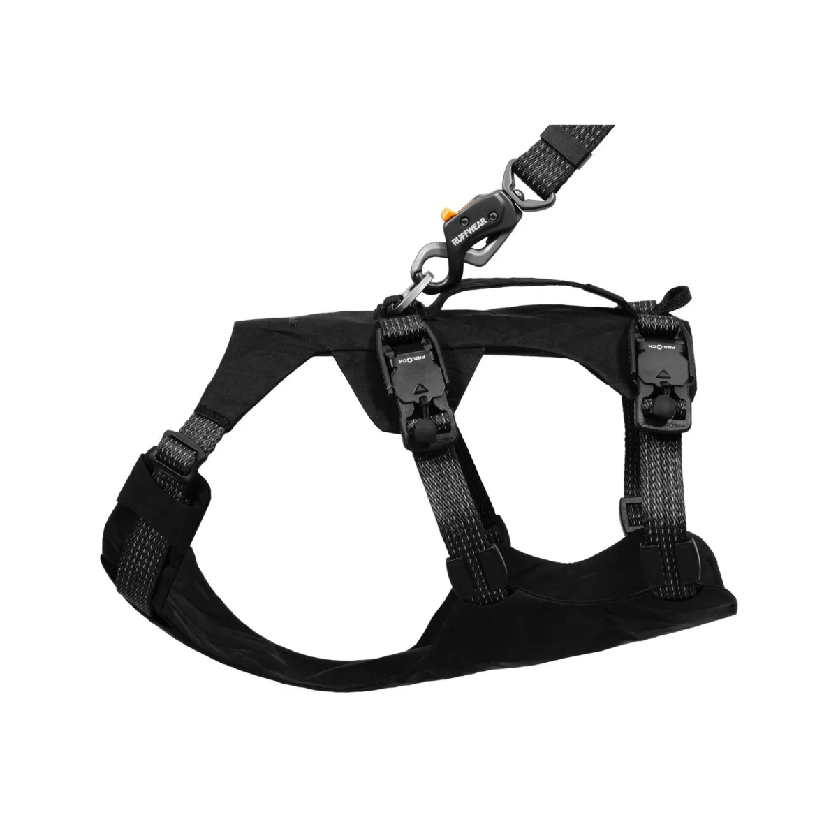 RuffWear Koiran Valjaat*Ridgeline valjaat, Obsidian Black