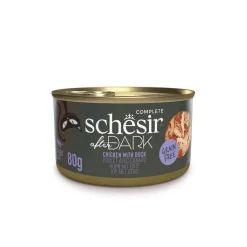 Schesir Kissan Märkäruoka|Viljaton Kissanruoka*After Dark kana & ankka 80 g
