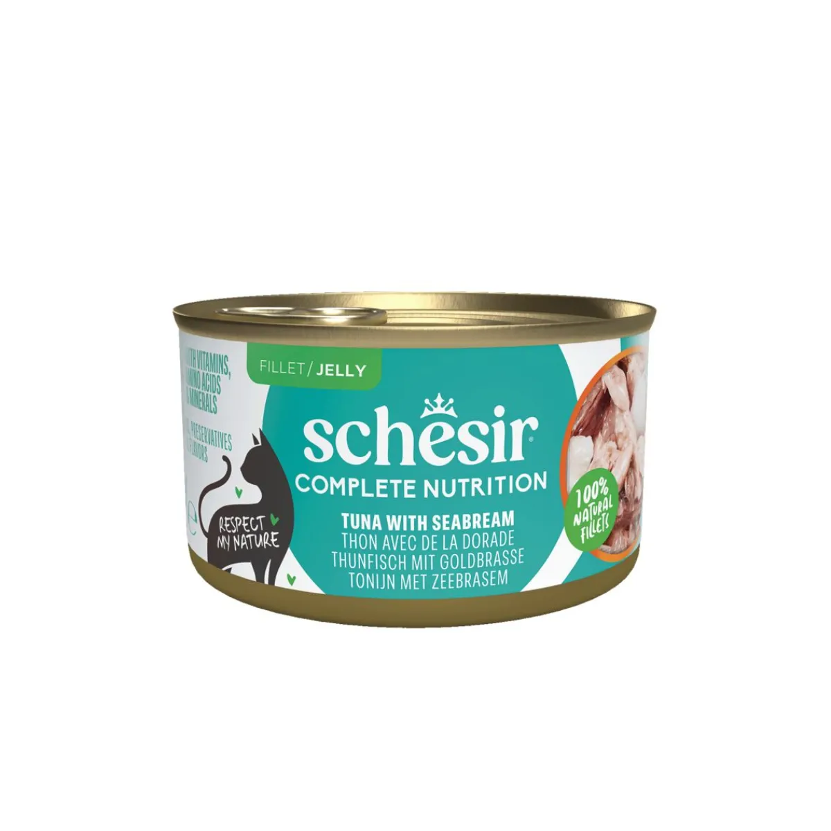 Schesir Kissan Märkäruoka*C&B Tuna sea bream in Jelly 85 g