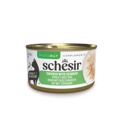 Schesir Kissan Märkäruoka*Complements Chicken with seabass in Jelly 70 g