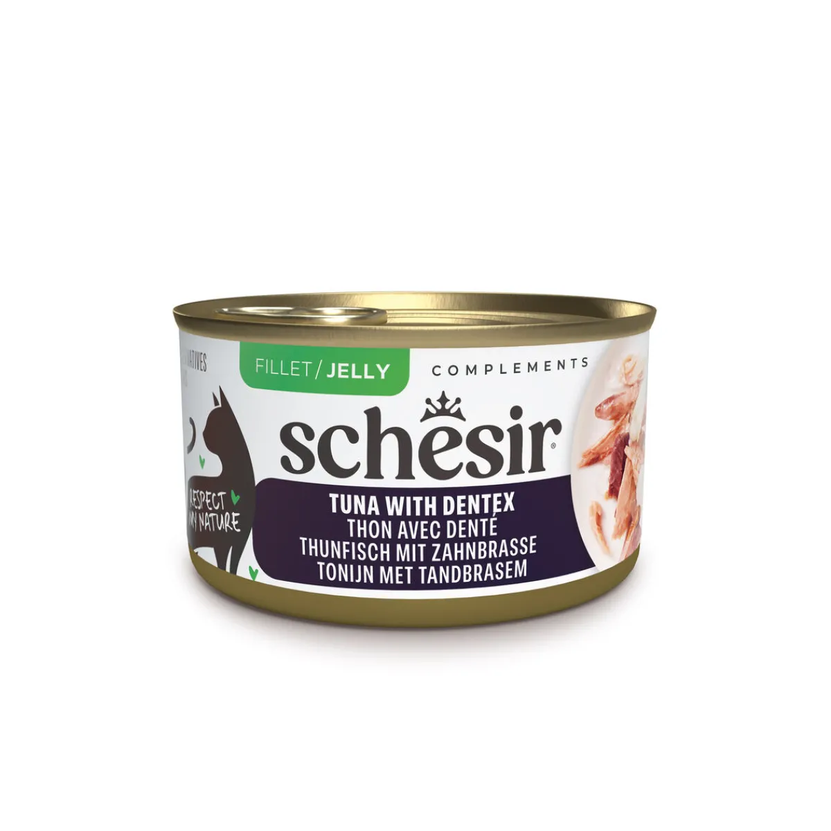 Schesir Kissan Märkäruoka*Complements Tuna & dentex in Jelly 70 g