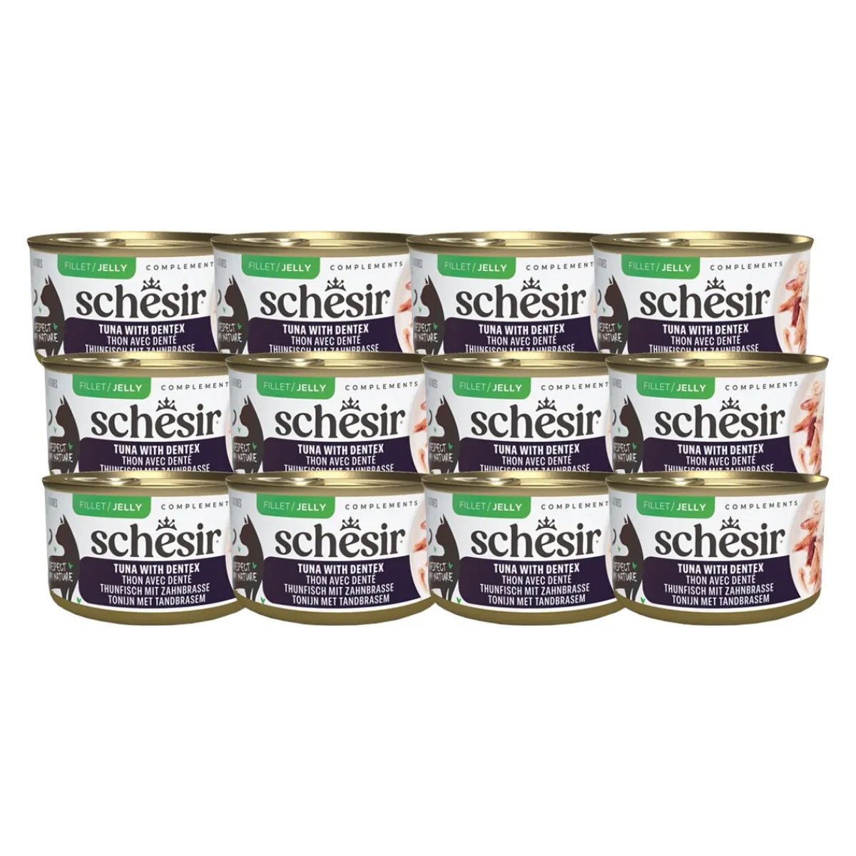 Schesir Kissan Märkäruoka*Complements Tuna & dentex in Jelly 70 g