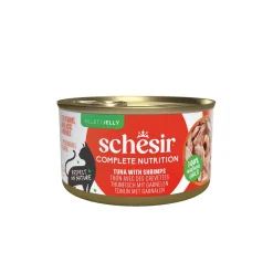 Schesir Kissan Märkäruoka*Tonnikala & Katkarapu, 85 g