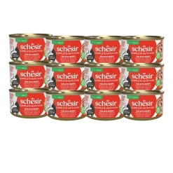 Schesir Kissan Märkäruoka*Tonnikala & Katkarapu, 85 g