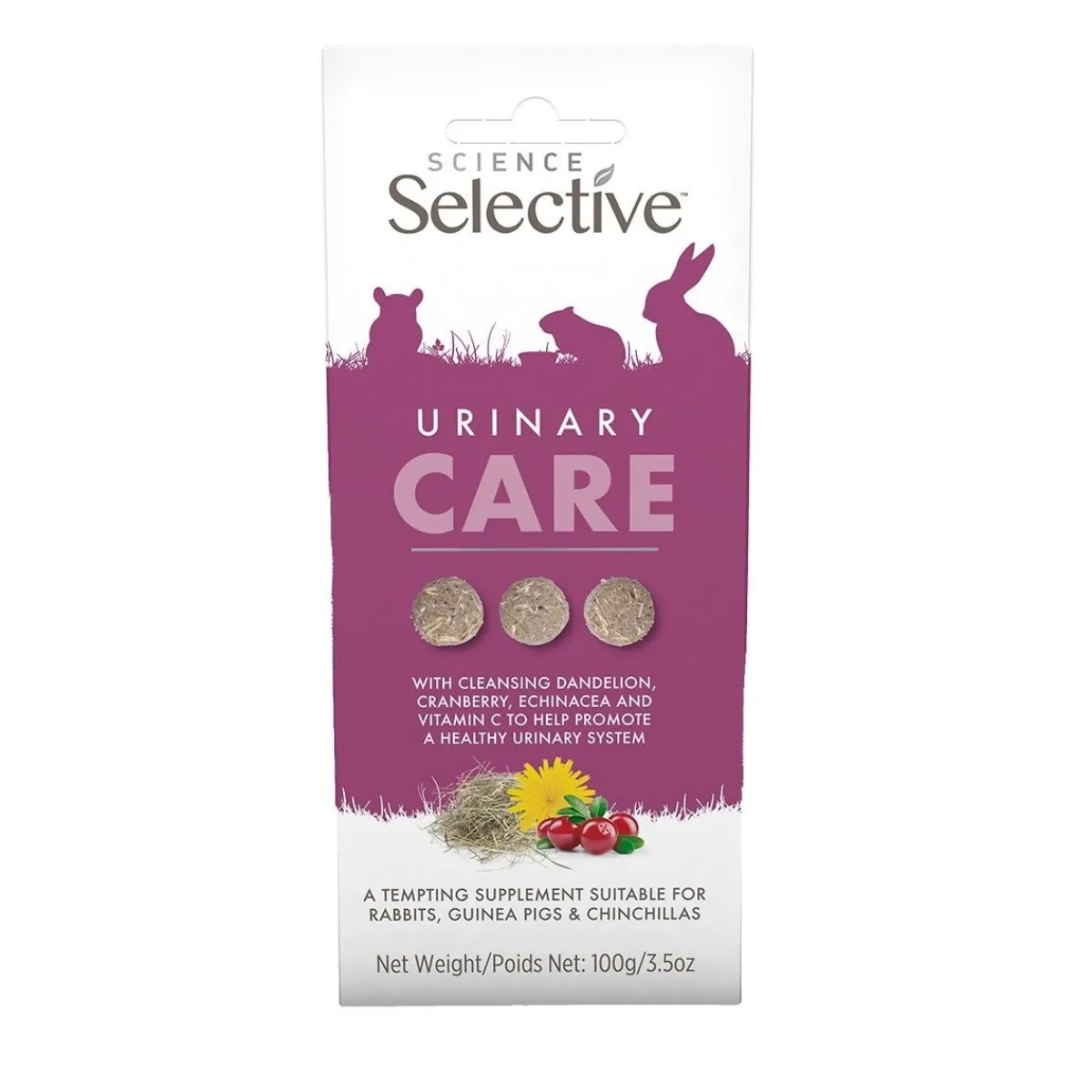 Science Selective Kanin Herkut|Tarjoukset Pieneläimille*Urinary Care 100g