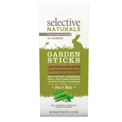 Science Selective Kanin Herkut|Tarjoukset Pieneläimille*Selective Naturals Garden sticks 60g