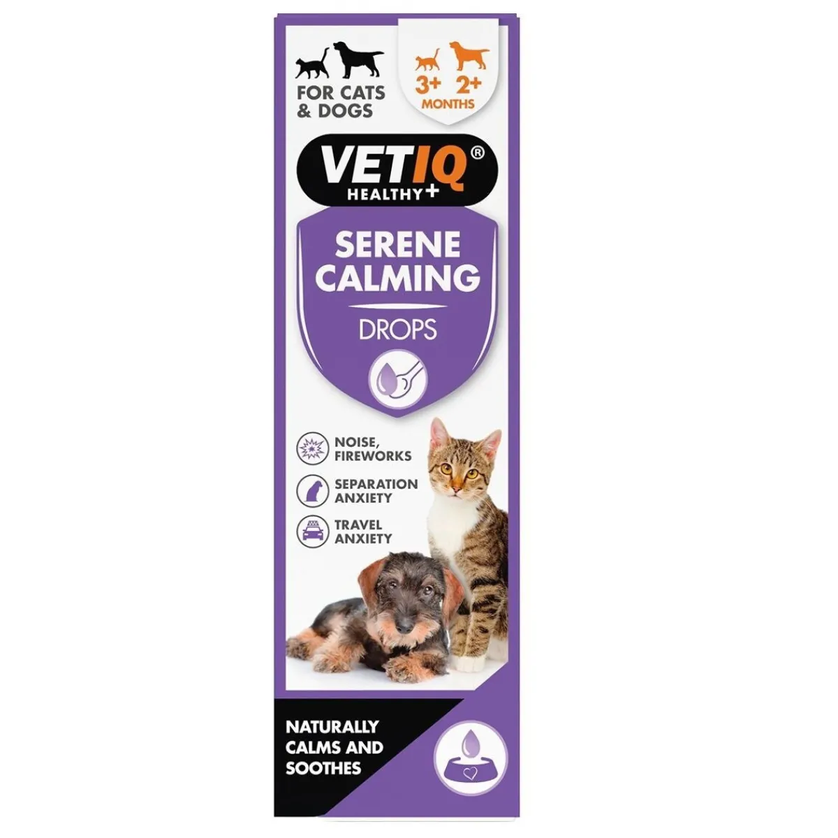 VetIQ Öljyt, Vitamiinit Ja Lisäravinteet|Hoito Ja Terveys*Serene-UM tipat 100 ml