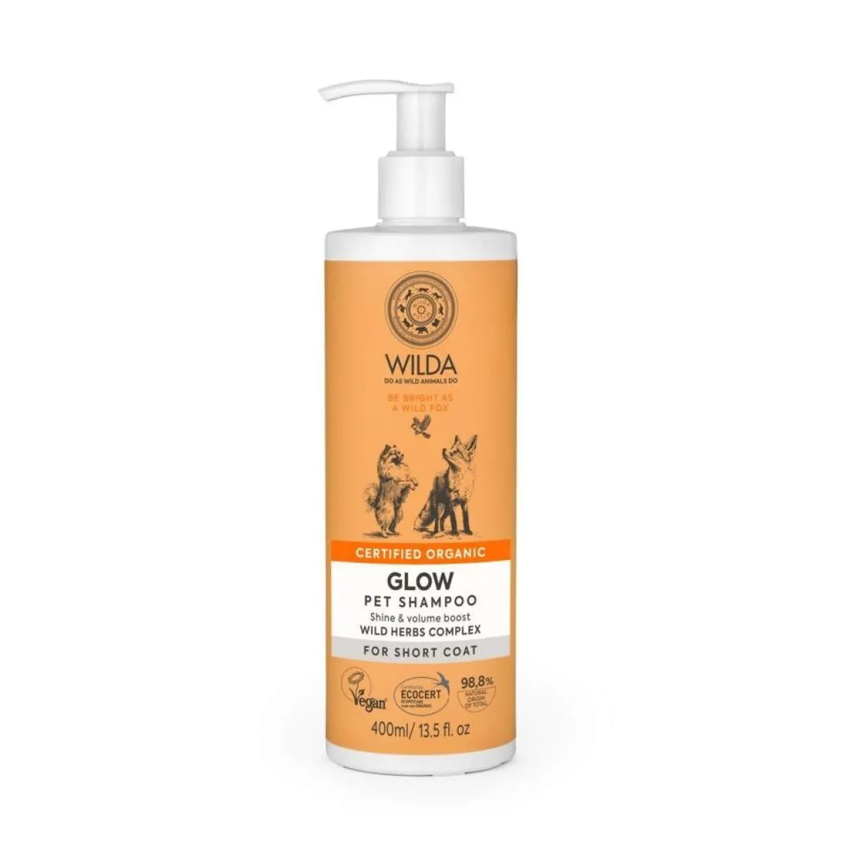 WILDA Koiran Shampoot|Kissan Shampoot*Shampoo koiralle Siberica Glow pet 400ml