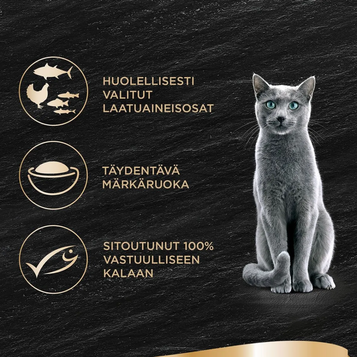 Sheba Kissan Märkäruoka*kana & tonnikala kastikkeessa 60g