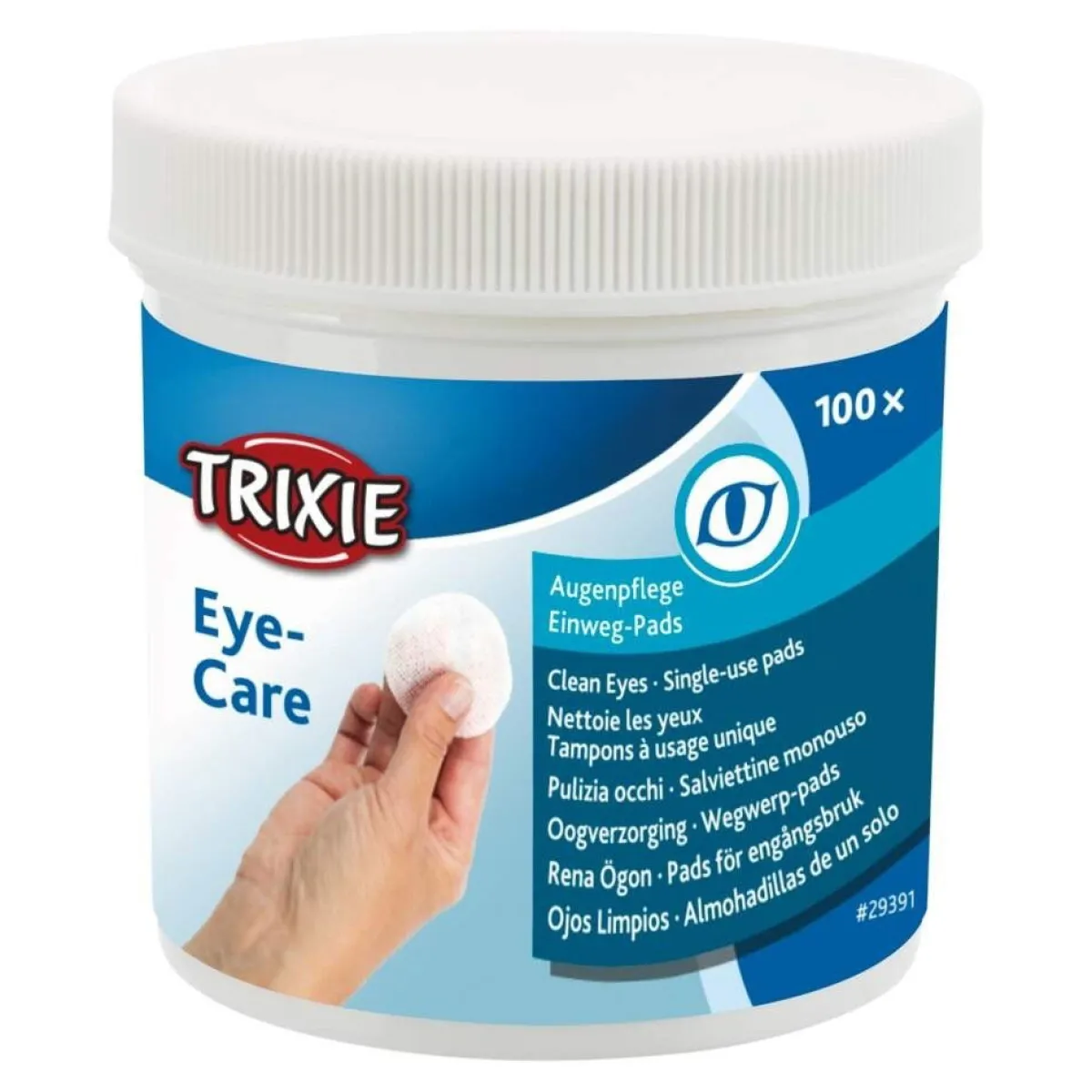 Trixie Koiran Ja Kissan Silmät|Hoito Ja Terveys*Silmienpuhdistuslaput 100 kpl