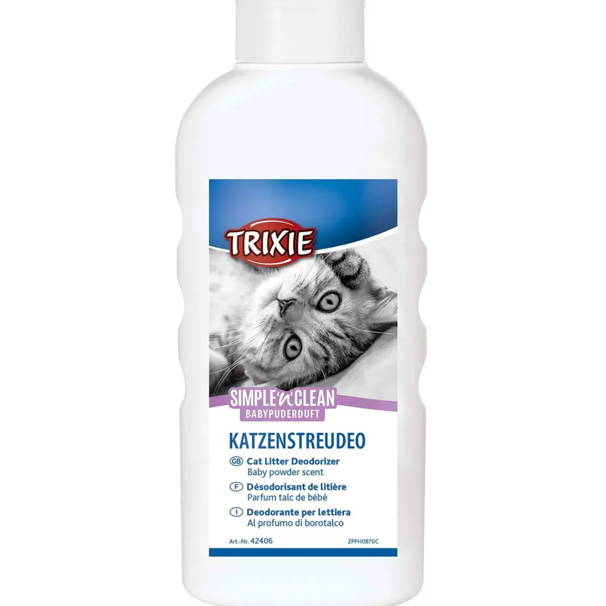 Trixie Kissanvessan Siivoaminen|Kissanvessan Siivoaminen*Simple'n'Clean raikastin, talkki 750 g