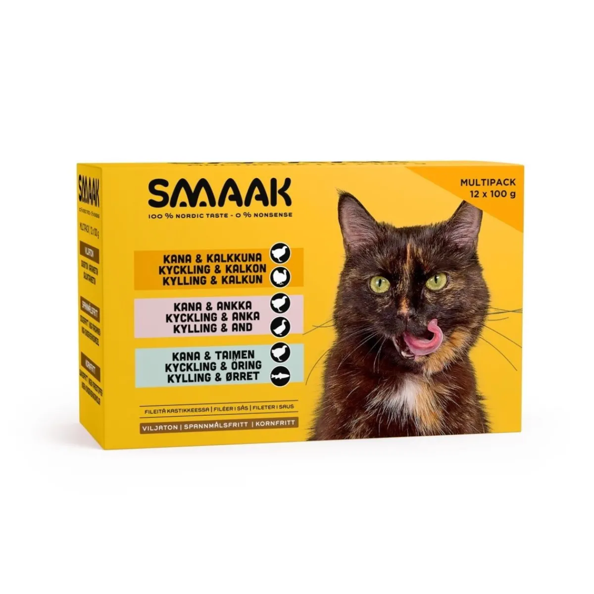 Smaak Kissan Märkäruoka*Cat Adult Multipack 48x100 g