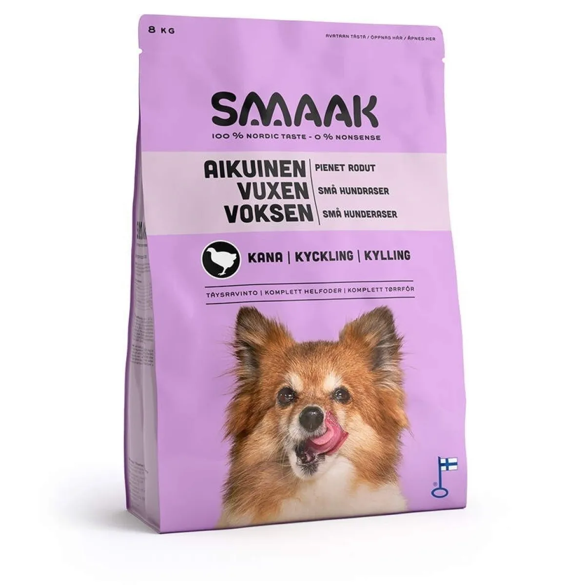 Smaak Koiran Kuivaruoka|Kotimainen Koiranruoka*kana pienelle aikuiselle koiralle