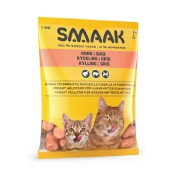 Smaak Kotimainen Kissanruoka|Kissan Raakaruoka*raakaruoka kissalle kana & sika 1kg