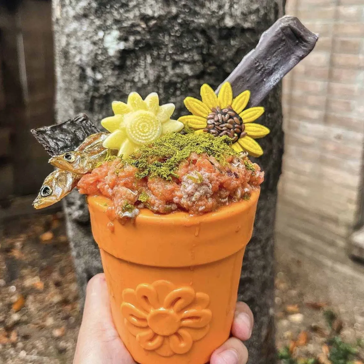 SodaPup Ahmimisenestokupit Ja Nuolumatot|Koiran Aktivointilelut Ja -Pelit*Flower Pot