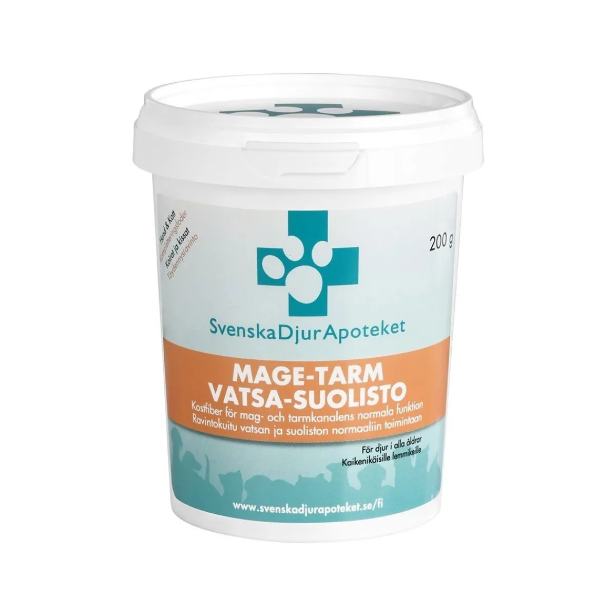 Svenska Djurapoteket Öljyt, Vitamiinit Ja Lisäravinteet|Hoito Ja Terveys*Mage-Tarm 200 g