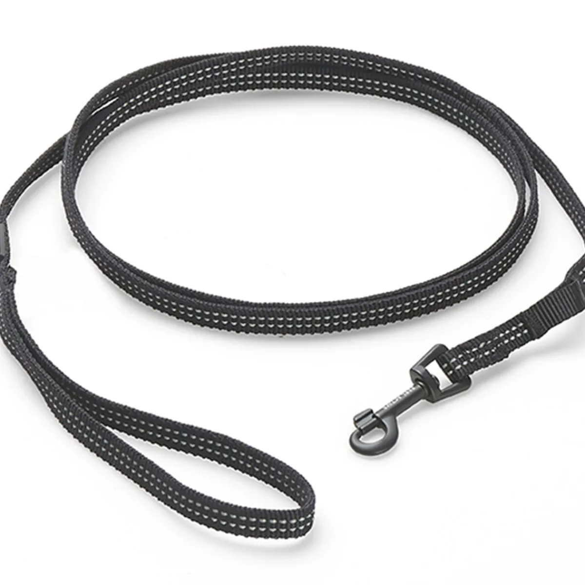 Feel Active Koiran Hihnat Ja Flexit|Koiran Heijastimet Ja Valot*Talutin Nylon 1 x 180cm, musta